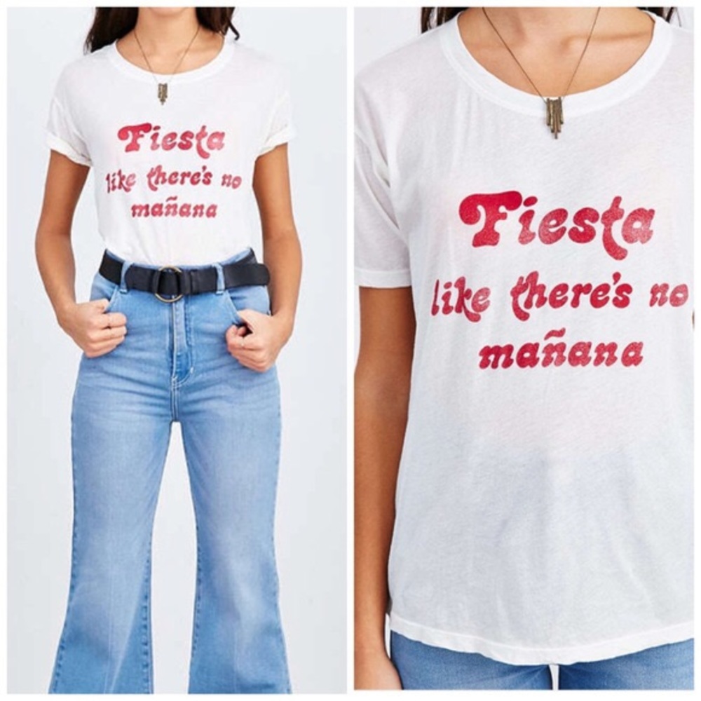 UO Fiesta like there's no manana tee shirt